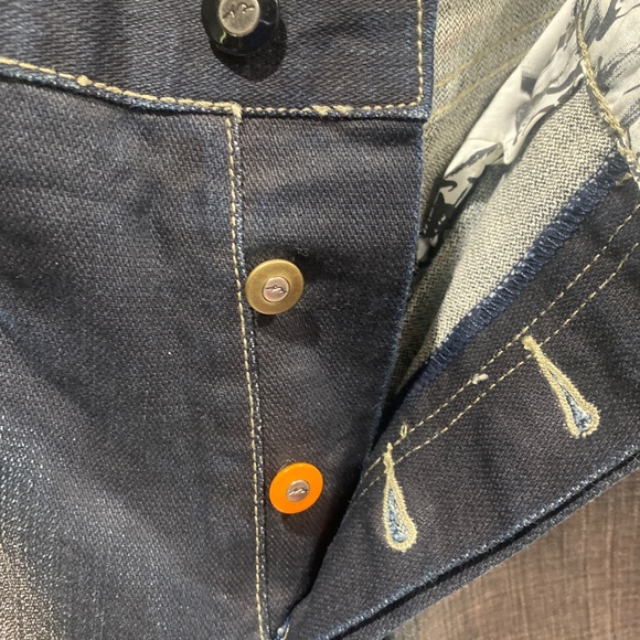 Five Pointz Vintage  Wash Fashion Shorts Sz 36 - Picture 9 of 11